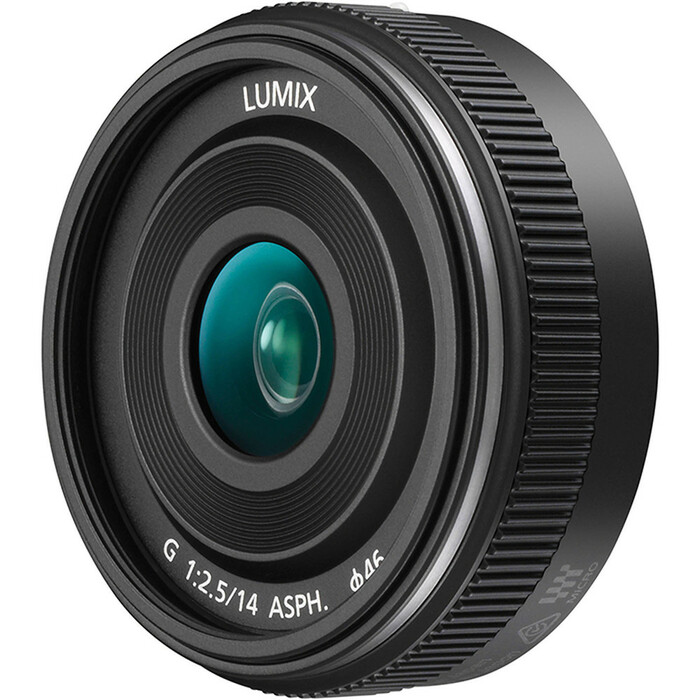 Panasonic LUMIX G 14mm f/2.5 ASPH II Wide-Angle Prime Camera Lens