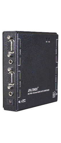 Altinex MX2106AV 2-In & 2-Out VGA + 3.5mm Audio Auto-Switcher MX2106AV
