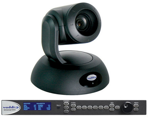 Vaddio RoboSHOT 30 QCCU System PTZ HD Camera System with 30x Lens and CCU Cat.5 ROBOSHOT-30-QCCUS