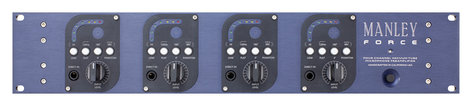 Manley Laboratories FORCE 4-Channel Tube Microphone Preamplifier FORCE