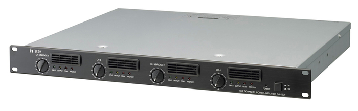 TOA DA-250F 4-Channel Digital Power Amplifier, 250W Per Channel (4 Ohms) DA250FCU