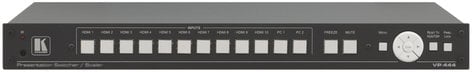 Kramer VP-444 12-Input HDMI and Analog ProScale Presentation Digital Scaler/Switcher with Microphone Inputs plus Ethernet Control VP444