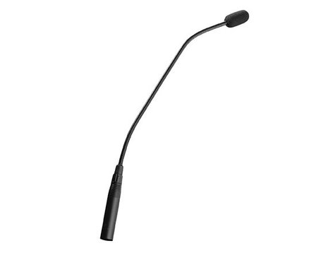 Countryman M4HP5RF18EB/ISOMAX-4 ISOMAX 4RF 18" Hypercardioid Podium Mic With Flexible Ends In Black