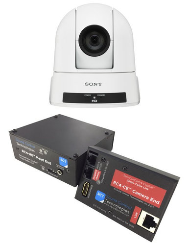 Sony SRG300HW/PAC4 SRG-300H/W PTZ Camera with RC4-SRG Package SRG300H/W/PAC4