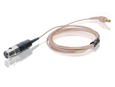 Countryman H6CABLETTS H6 Headset Replacement Cable in Tan with TA4F Connector for Telex Wireless H6CABLET-TS