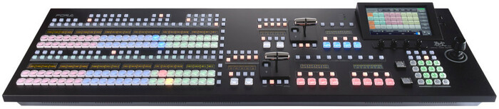 FOR-A Corporation HVS-2000-A Hanabi 3G/HD/SD 2 Full Mix/Effects Video Switcher With Operation Unit Package