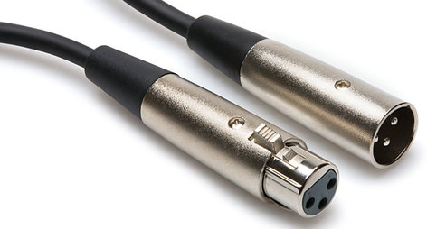 Hosa EBU-050 50 ft 110 Ohm AES/EBU Cable with 3-Pin XLR Connectors EBU-50