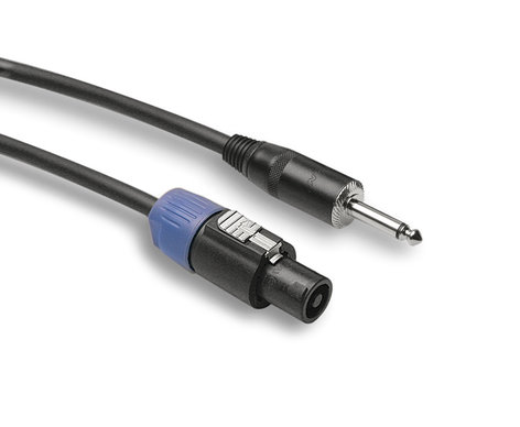 Hosa SKT-450Q 50 ft 14 AWG SpeakON to 1/4" TS Speaker Cable SKT450Q