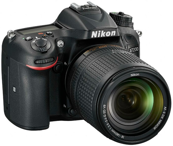 Nikon D7200 DSLR Camera 24.2MP, With 18-140mm Lens