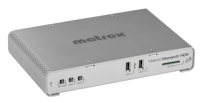 Matrox Monarch HDX Dual-Channel H.264 Video Encoder