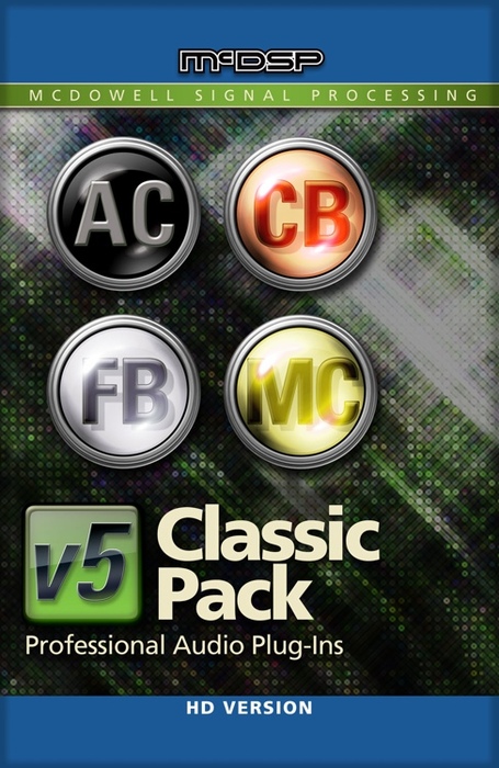 McDSP CLASSIC-PACK-HD Classic Pack HD Plug-In Bundle