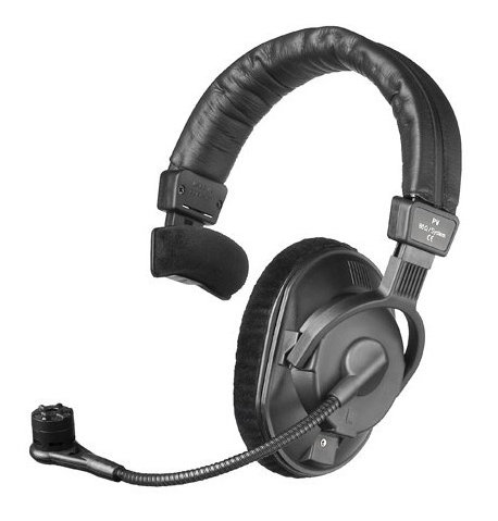 Beyerdynamic DT 287 PV MKII-250 Single-Ear Broadcast Headset With Condenser Microphone, 250 Ohm