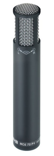Beyerdynamic MCE 72 PV CAM Phantom-Powered Stereo X/Y Condenser Microphone with Video Accessories MCE72-PV-CAM
