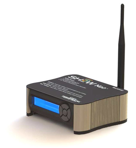 City Theatrical 5711M ShowDMX Neo Receiver with Maximum Bandwidth Technology 5711M