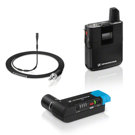 Sennheiser AVX-MKE2 SET Wireless Bodypack System for Filmmaking with MKE 2 Lavalier Microphone AVX-MKE2-SET-4