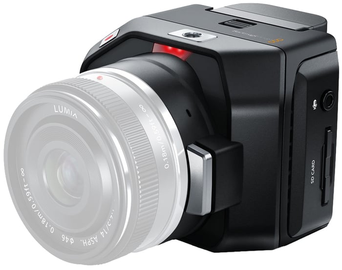 Blackmagic Design Micro Cinema Camera Miniaturized Digital Film Camera - Body Only CINECAMMICHDMFT