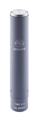 Schoeps CMC 6 Uni 12/48V Modular Amplifier with Nickel Finish for Colette Series Condenser Microphone Capsules CMC-6UGNI