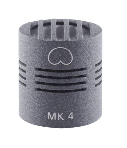 Schoeps MK-4NI Cardioid Condenser Capsule With Nickel Finish For Colette Series Modular Microphone System