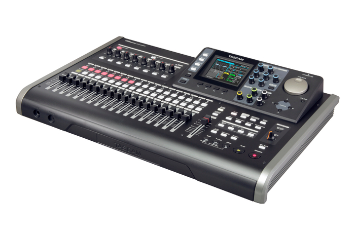 Tascam DP-24SD Digital Portastudio 24-Track Recorder with (8) XLR-1/4" Combo Inputs DP-24SD