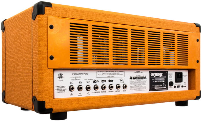 Orange RK50HTC-MKIII Rockerverb 50 MKIII Head 50W 2 Channel Guitar Tube Amplifier Head With 2x EL34 Valves