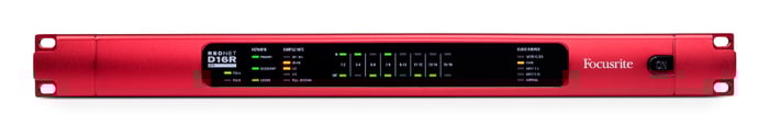 Focusrite Pro RedNet D16R 16-Channel AES3 Interface for Dante Audio Over IP Networks REDNET-D16R