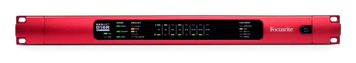 Focusrite Pro RedNet D16R Dante Audio Network Inteface With 16x16 AES3 I/O