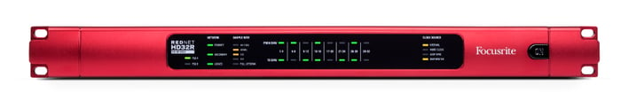 Focusrite Pro RedNet HD32R Dante Audio Network Interface With 32x32 Pro Tools HD I/O