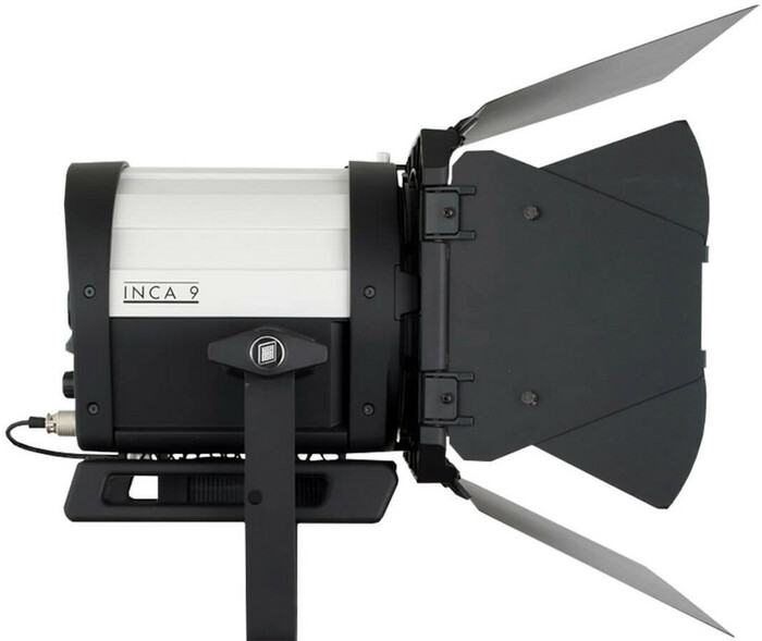 Litepanels Inca 9 9" Tungsten LED Fresnel Fixture With Barndoor