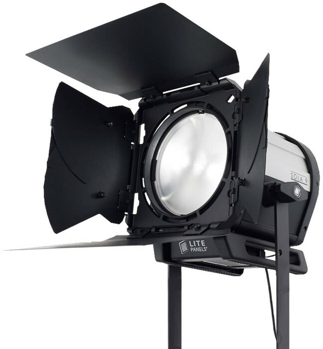 Litepanels Sola 9 9" Daylight LED Fresnel Fixture With Barndoor