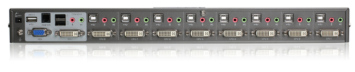 IOGEAR GCS1208KIT1 8-Port Dual Link DVI KVMP Switch Kit