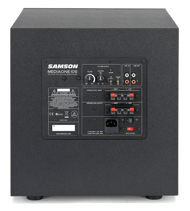 Samson MediaOne 10S 10" Active Studio Subwoofer