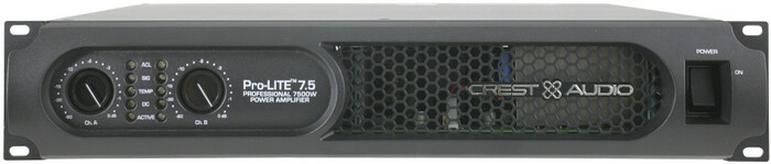 Crest Pro-LITE 7.5 1170W @ 8 Ohms Dual Channel Power Amplifier PRO-LITE-7.5