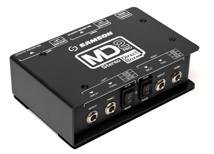 Samson MD2PRO Stereo Passive Direct Box SAMD2PRO