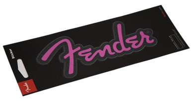 Fender 910-0254-000 Pink Glitter Logo Sticker