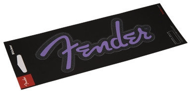 Fender 910-0257-000 Purple Glitter Logo Sticker