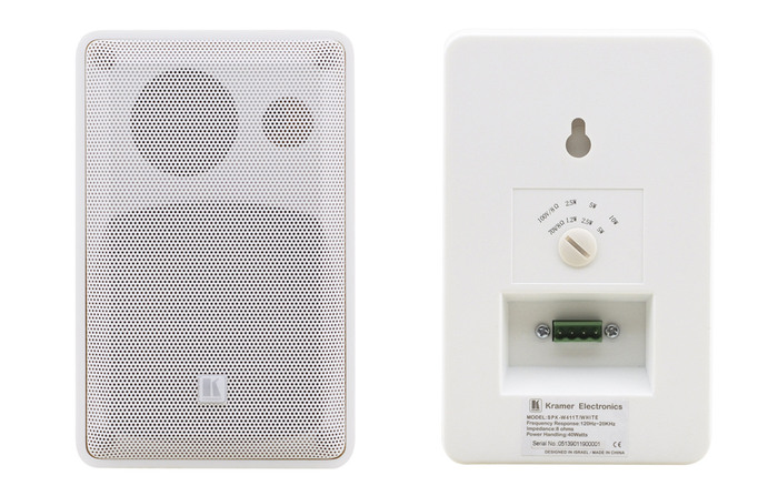 Kramer Galil 4-O Pair of White 4", 2-Way On-Wall Speakers GALIL-4-O-W