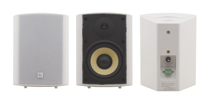 Kramer Yarden 5-O Pair of White 5.25", 2-Way, On-Wall Speakers YARDEN-5-O-W