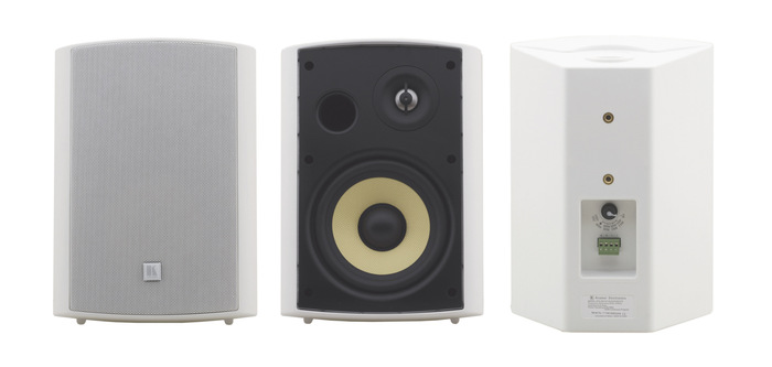 Kramer Yarden 6-OD 6.5", On-Wall Stereo Speaker, White YARDEN-6-OD-W