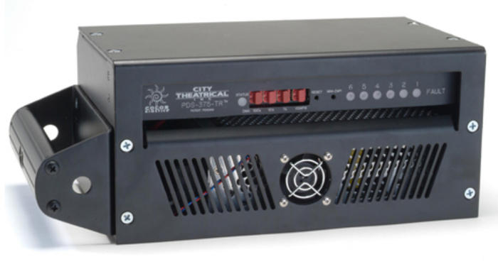 City Theatrical PDS-375 TR Touring CB Power Supply and DMX Control 6250