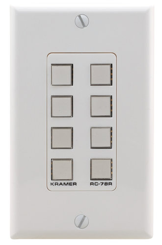 Kramer RC-78R 8-Button Room Controller RC78R