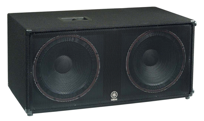 Yamaha SW218V Concert Club V Series Dual 18" 2400W Peak (4 Ohms) Subwoofer SW218V-CA