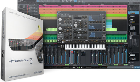 PreSonus Studio One 3 Professional Upgrade from Studio One Artist - Box & Key Card S1-3-ART-PRO-UPG