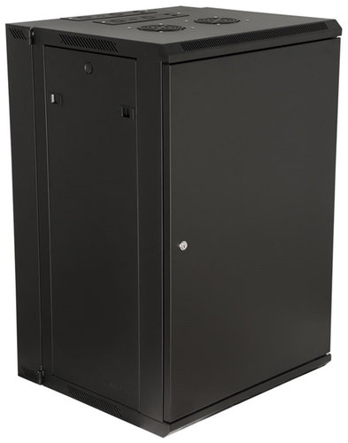 Gator Cases GRW2009508 Rackworks 9RU 21"D Sectional Metal Wall Rack with Steel Door GRW2009508