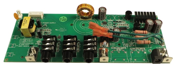 Mackie 0020142-00 Power Supply PCB for MCU2 0020142-00
