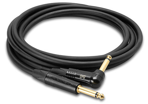 Hosa CGK-025R Edge Guitar 25-Foot Cable with Neutrik Straight to Right-Angle Connectors CGK-025R