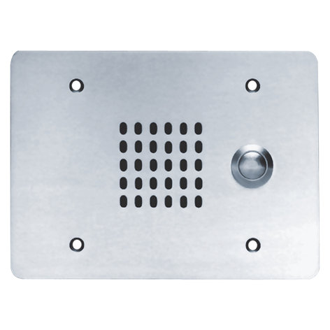 Atlas Sound VPCS-3GPB-245 25V, 3 Gang, Vandal Proof Intercom Station with Cone Loudspeaker, Call Switch VPCS-3GPB-245