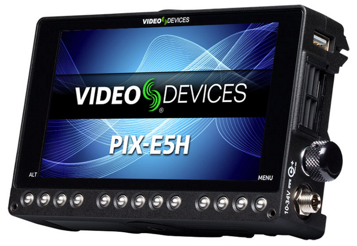 Sound Devices PIX-E5H 5" 1920 X1080p 441 Ppi Portable Recording Field Monitor With HDMI