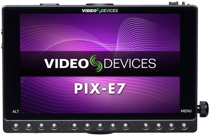 Sound Devices PIX-E7 7" 1920 X 1200 Portable Recording Field Monitor With 3G-SDI/HDMI