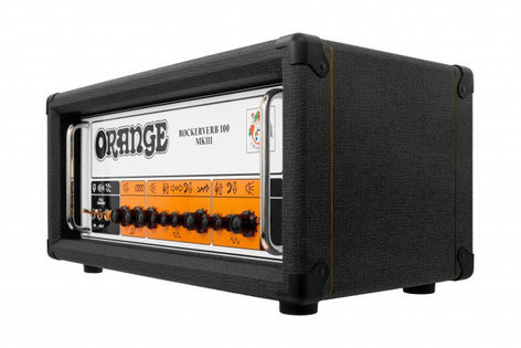 Orange RK100HTC-MKIII Rockerverb 100H MKIII 2-Channel 100W Tube Guitar Amplifier Head With Switchable Output Power