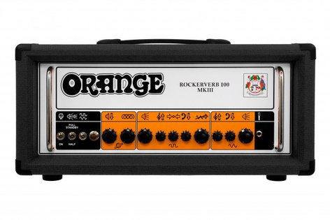 Orange RK100HTC-MKIII Rockerverb 100H MKIII 2-Channel 100W Tube Guitar Amplifier Head With Switchable Output Power